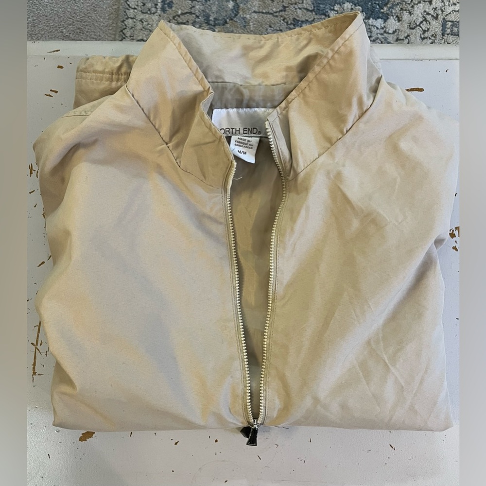 Golf 1/4 Zip Rain Jacket Short Sleeve